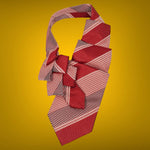 Load image into Gallery viewer, Men&#39;s Ascot In Red Stripes.
