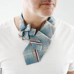 Load image into Gallery viewer, Men&#39;s Retro Ascot In Blue
