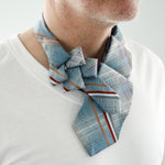 Load image into Gallery viewer, blue retro ascot
