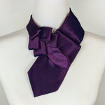 Load image into Gallery viewer, Women&#39;s Ascot Scarf In Plum.
