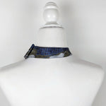 Load image into Gallery viewer, Ascot Scarf In A Blue Chicago Map Print
