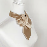 Load image into Gallery viewer, Ascot Scarf In A Solid Champagne.
