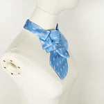 Load image into Gallery viewer, Ascot Scarf In Blue Surfer Print.

