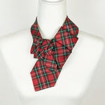 Load image into Gallery viewer, Ascot Scarf In A Red And Green Royal Stewart Tartan Print
