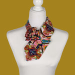 Load image into Gallery viewer, Ascot Scarf In Bold 1970&#39;s Retro Print
