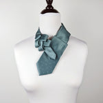 Load image into Gallery viewer, Ascot Scarf In Solid Seafoam Green
