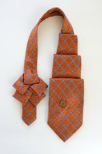 Load image into Gallery viewer, orange and blue ascot
