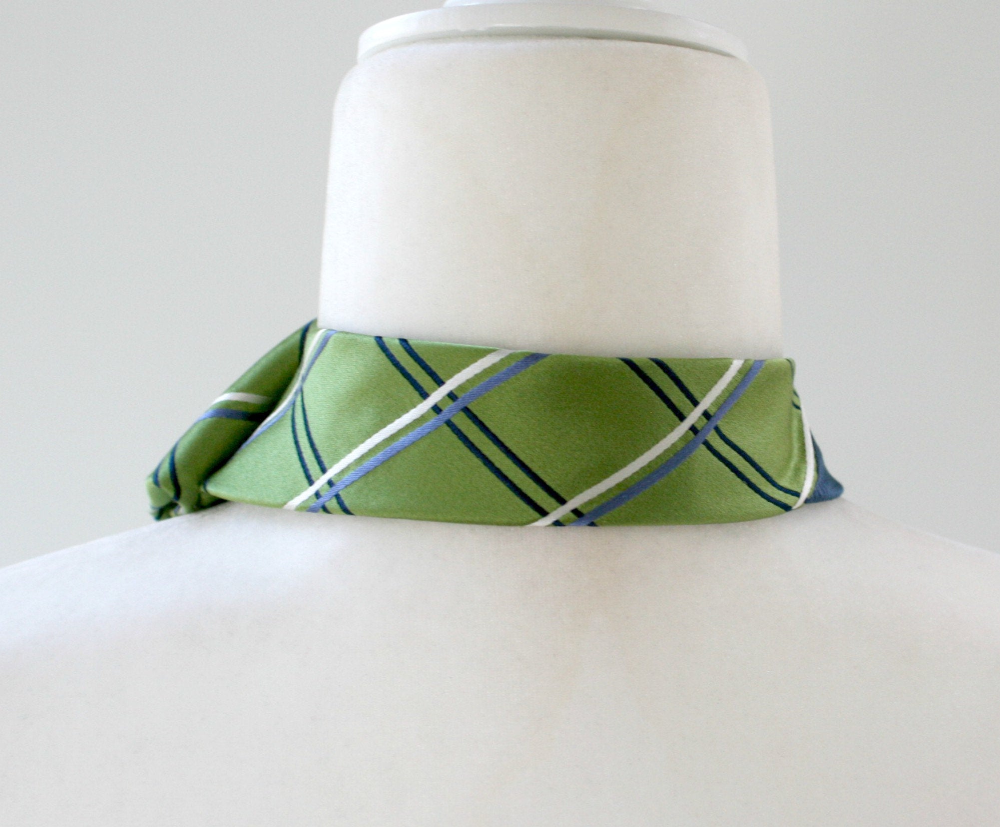 Women's Tie - Ladies Ascot - Unique Scarf - Necktie Scarf. 36